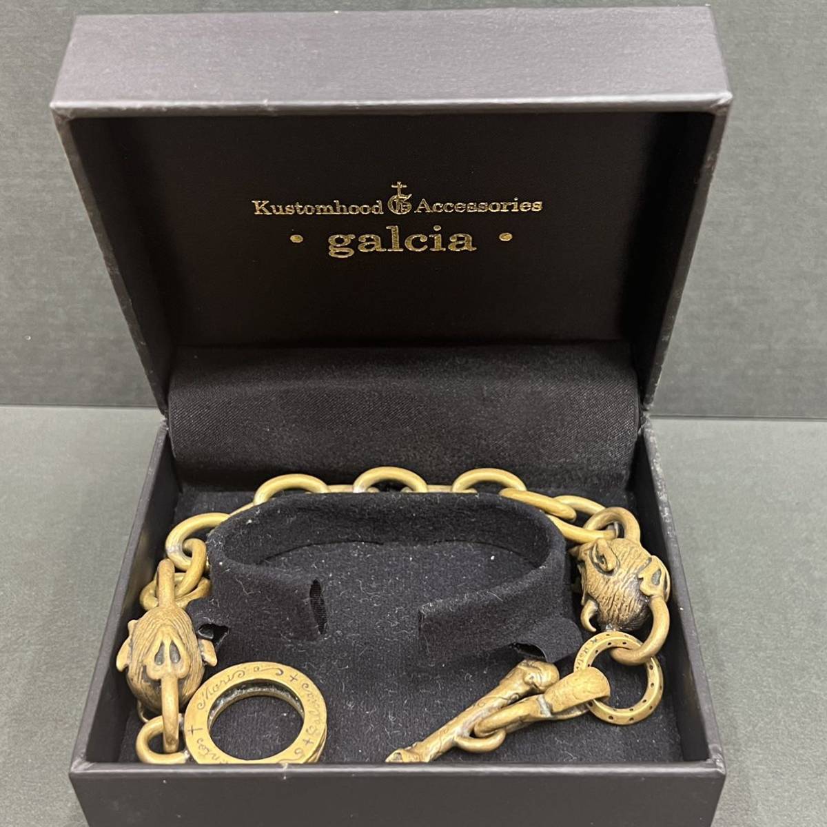 ギャングスタービル GALCIA ガルシア デビル&スカルバングル ワイヤー