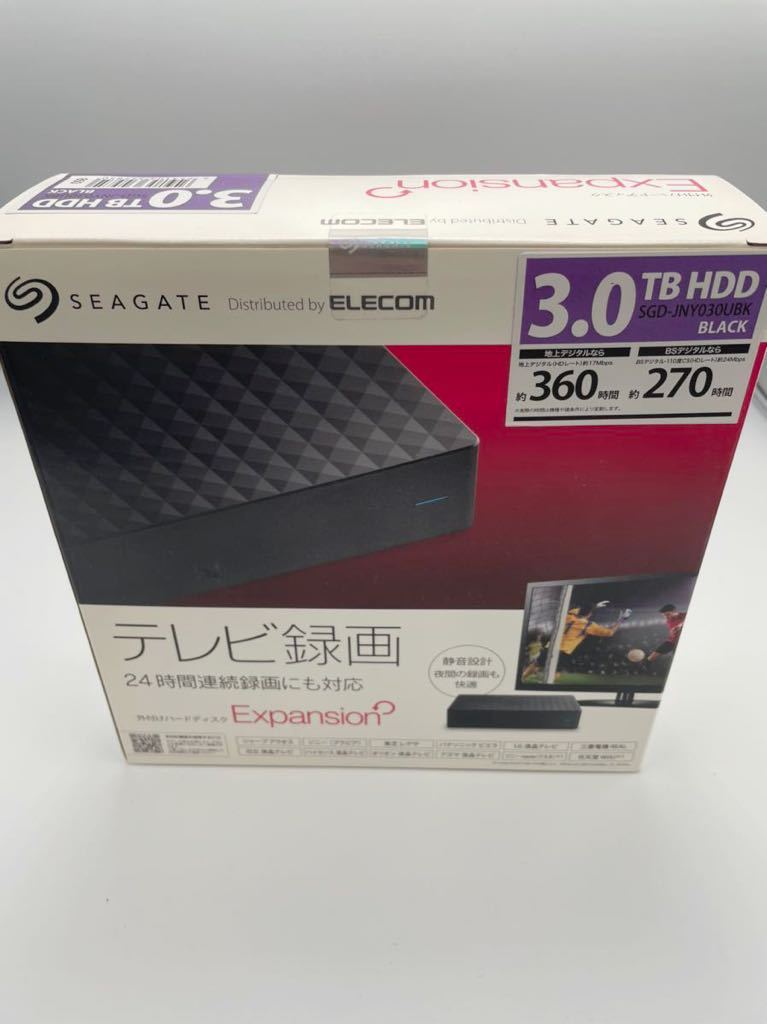 【未開封品】Seagate ELECOM エレコム 外付けHDD HDD 外付けハードディスク USB3.0 おまとめ_画像3