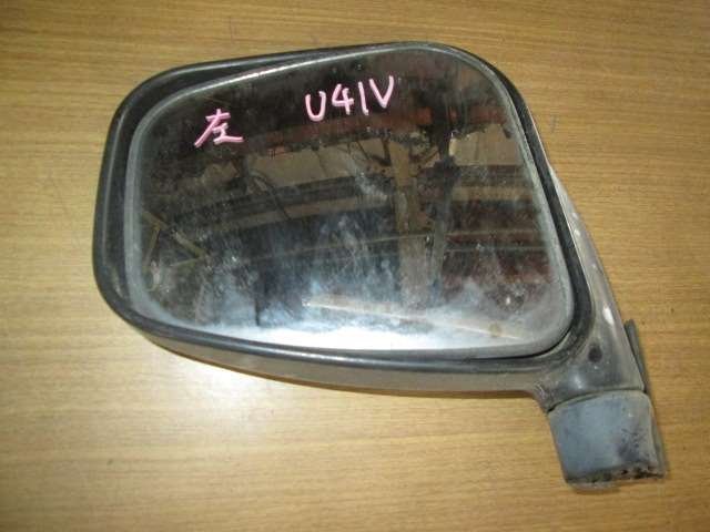  Minicab U41V H8 год левое зеркало на двери металлизированный ручной модель No.83593