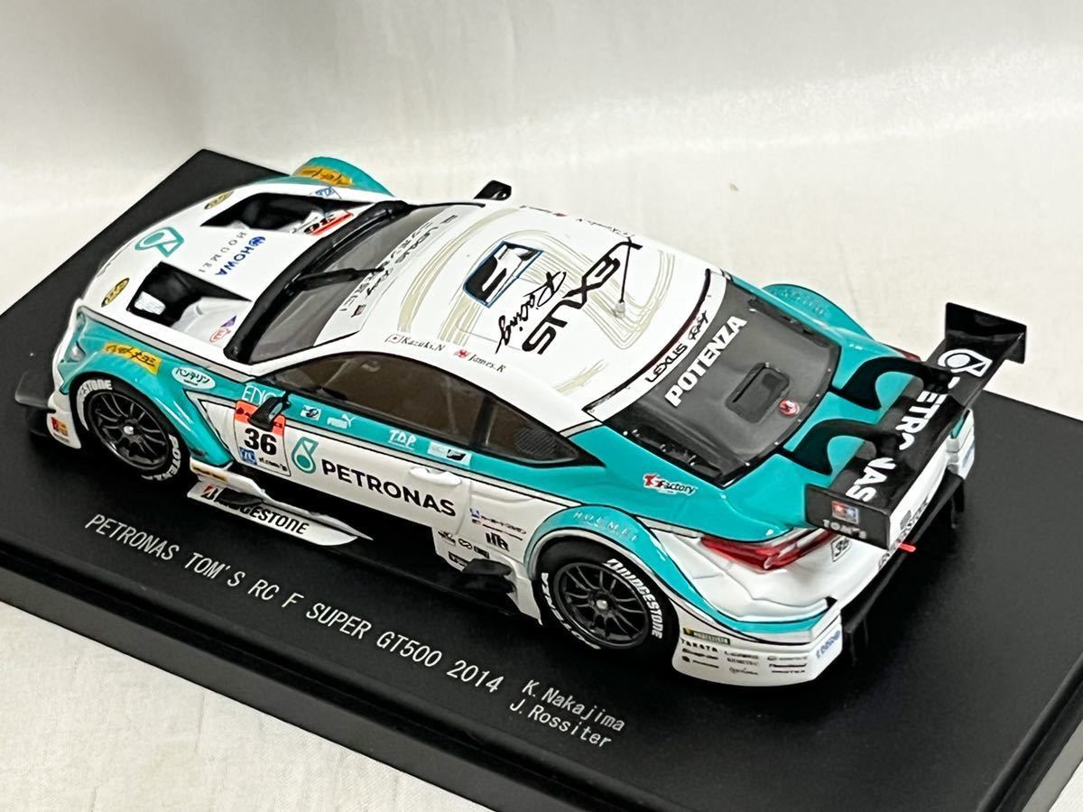 【未開封】1/43 エブロ PETRONAS TOM'S RC F 2014 エブロ 1/43 ペトロナス トムス RC F 2014 スーパーGT 中嶋一貴