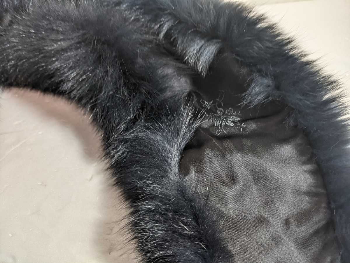 極美品 FOX フォックス 毛皮 ショール/ティペット/ストール　毛質艶やか・柔らか マフラー 襟巻き_画像4
