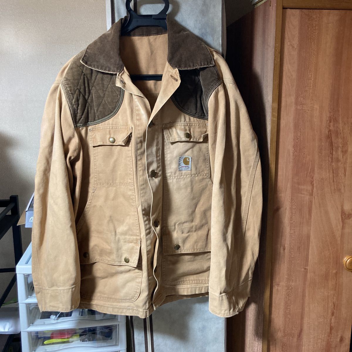 ヤフオク! - 希少デザイン Carhartt カーハート ダック地 ハン...