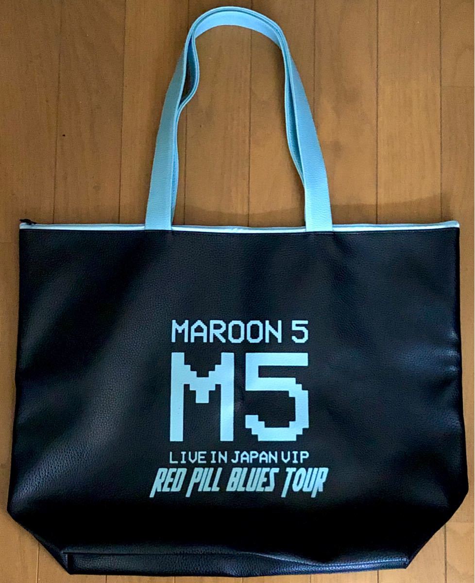 MAROON 5 レザートートバッグ 日本限定グッズ エコバッグ ショッピングバッグ