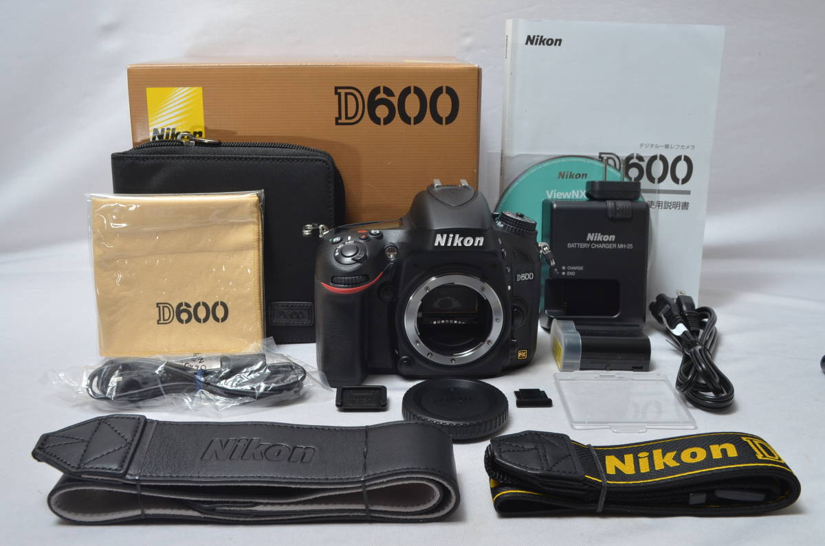 メーカー公式ショップ】 【2590ショットの特上品】 D600 #4589