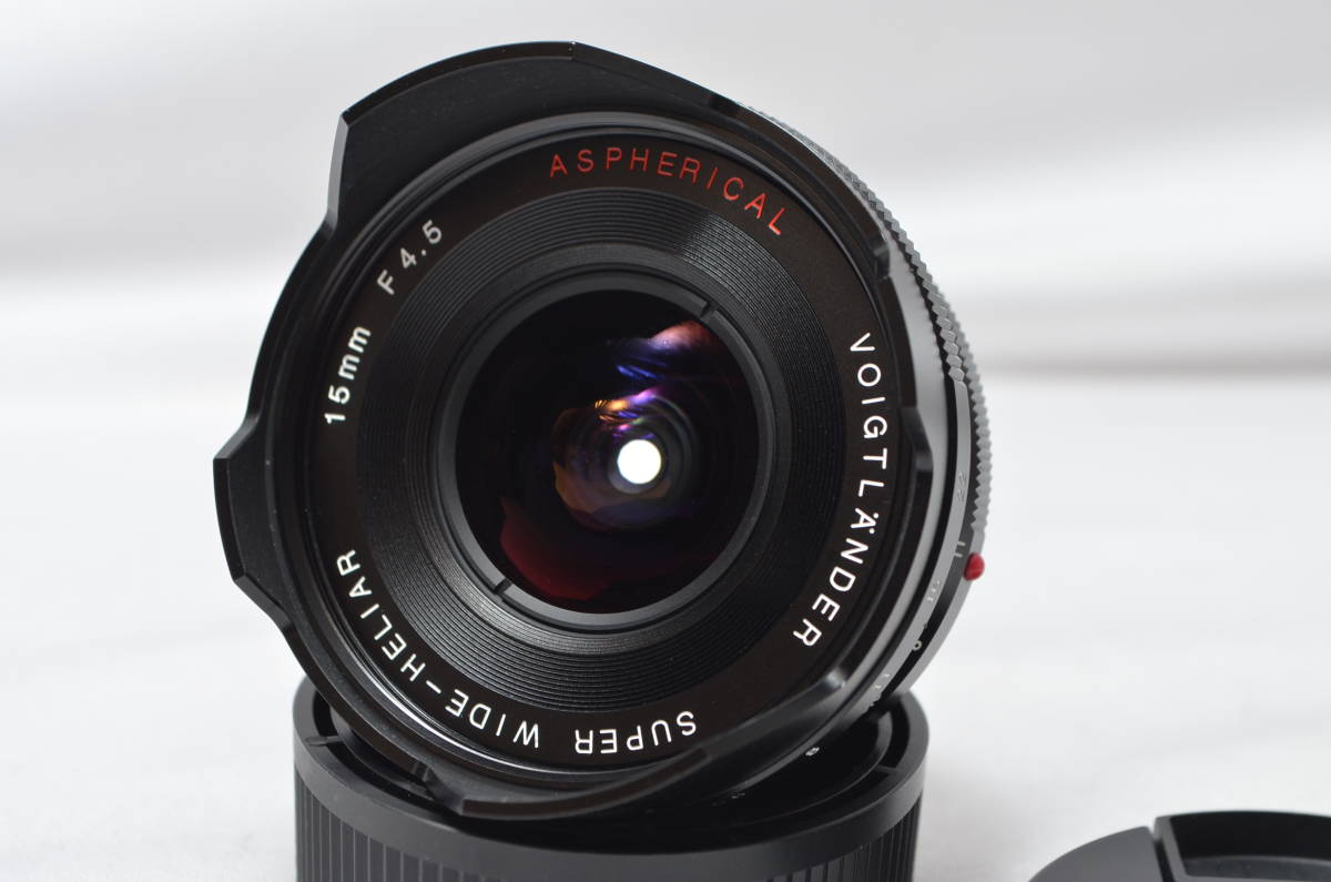 最低価格の 極上品Voigtlander SUPER WIDE-HELIAR 15 F4.5 ad-naturam.fr