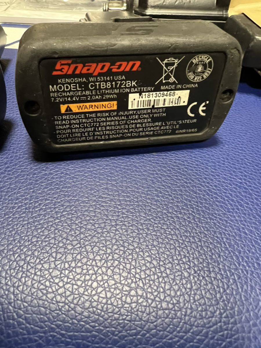 snap on スナップオン 電動 インパクト 充電 snapon 3/8 コードレス