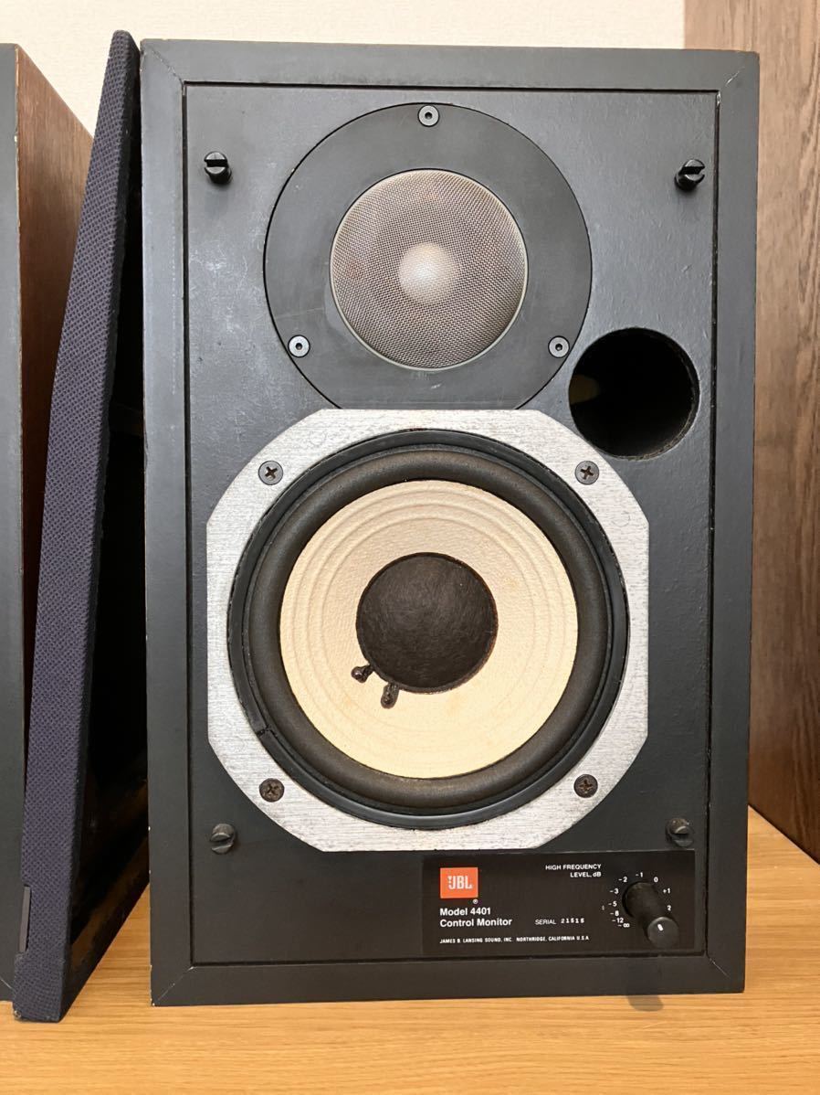 JBL 4401 動作品 シリアル連番 コンパクト モニター スピーカー ブックシェルフ 2way ペア jbl