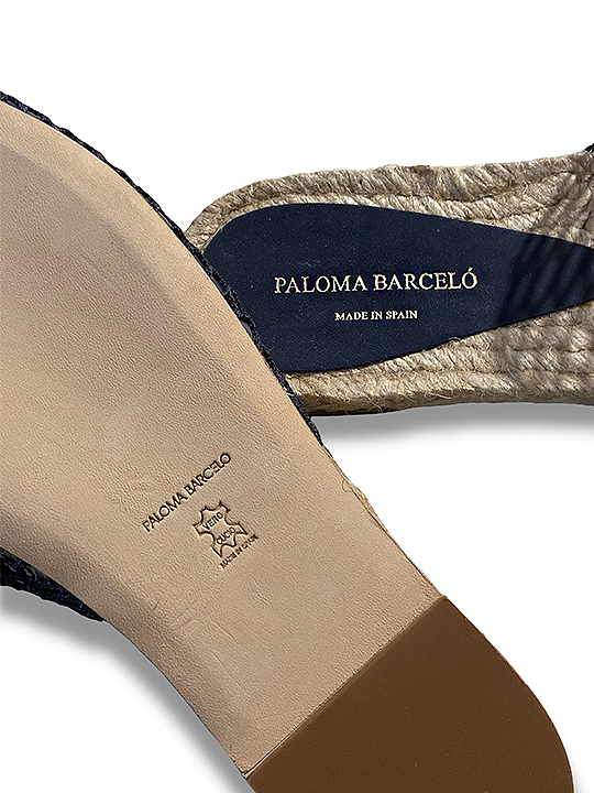 定価4.8万 PALOMA BARCELO パロマ バルセロ ワンランク上の足元を演出 取次店 パロマバルセロ サンダル(made Spain) in サンダル