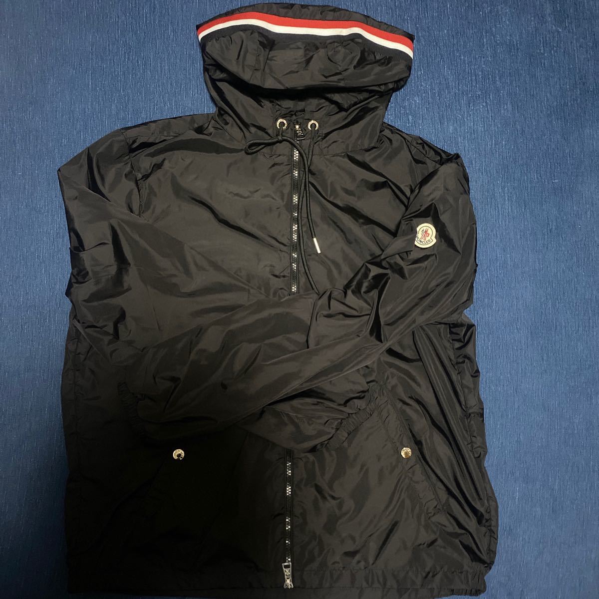 クリーニング済】MONCLER パトリス マウンテンパーカー ナイロン-