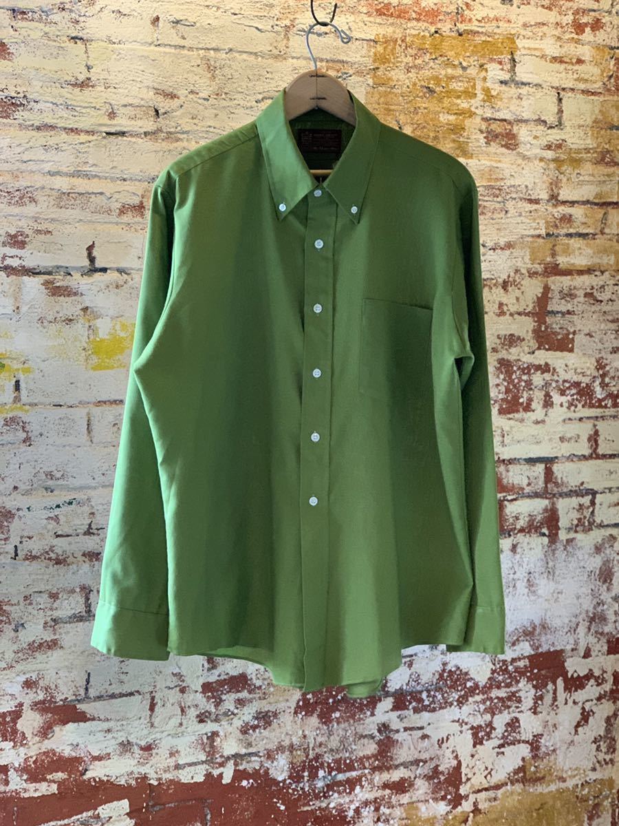 60s Sears OXFORD B.D.SHIRT ヴィンテージ ビンテージ オックスフォード ボタンダウンシャツ BDシャツ アメトラ トラッド 50s 3点留め_画像1