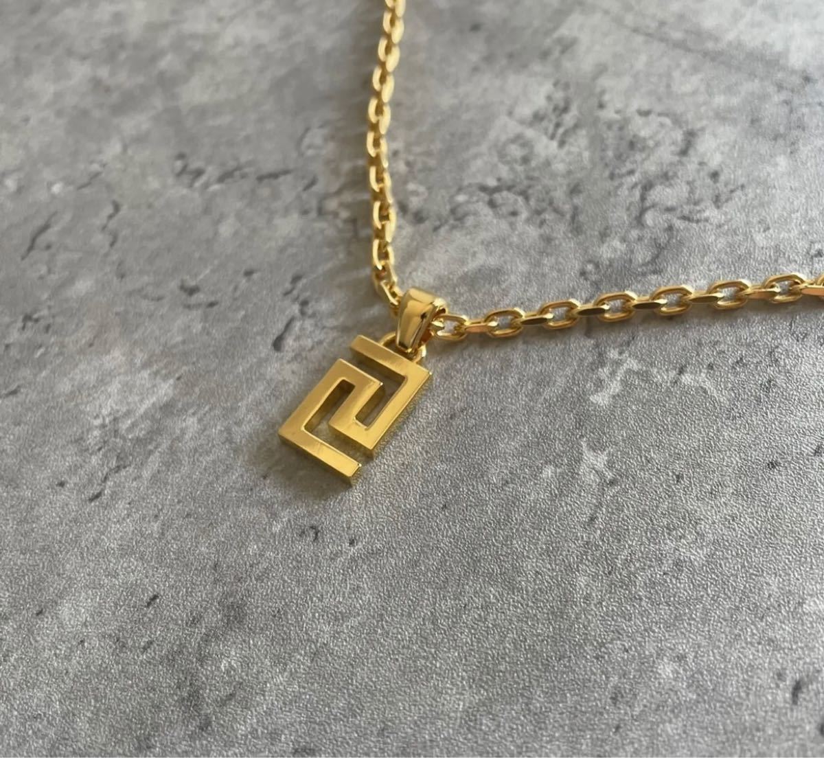 Versace ヴェルサーチ グリーク ネックレス アクセサリー 新品