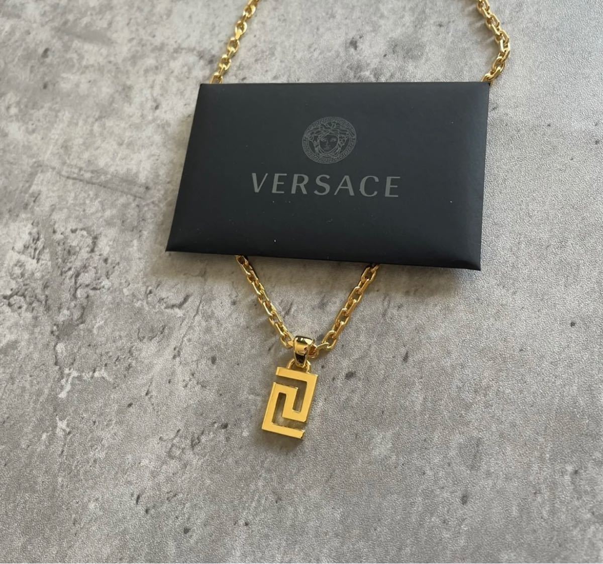 Versace ヴェルサーチ グリーク ネックレス アクセサリー 新品