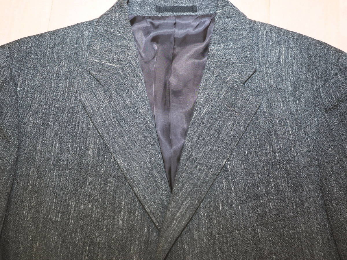 美品 ISSEY MIYAKE MEN イッセイミヤケ メン 15SSムラ糸ジャケット2灰