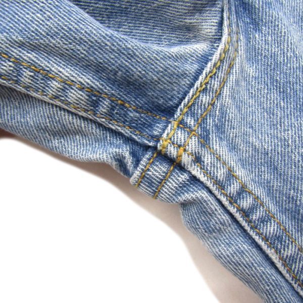 サイズ W34 L34 メキシコ製 リーバイス Levi's 550 バギー デニム パンツ ジーンズ ワイドシルエット 古着 2O1399_画像7