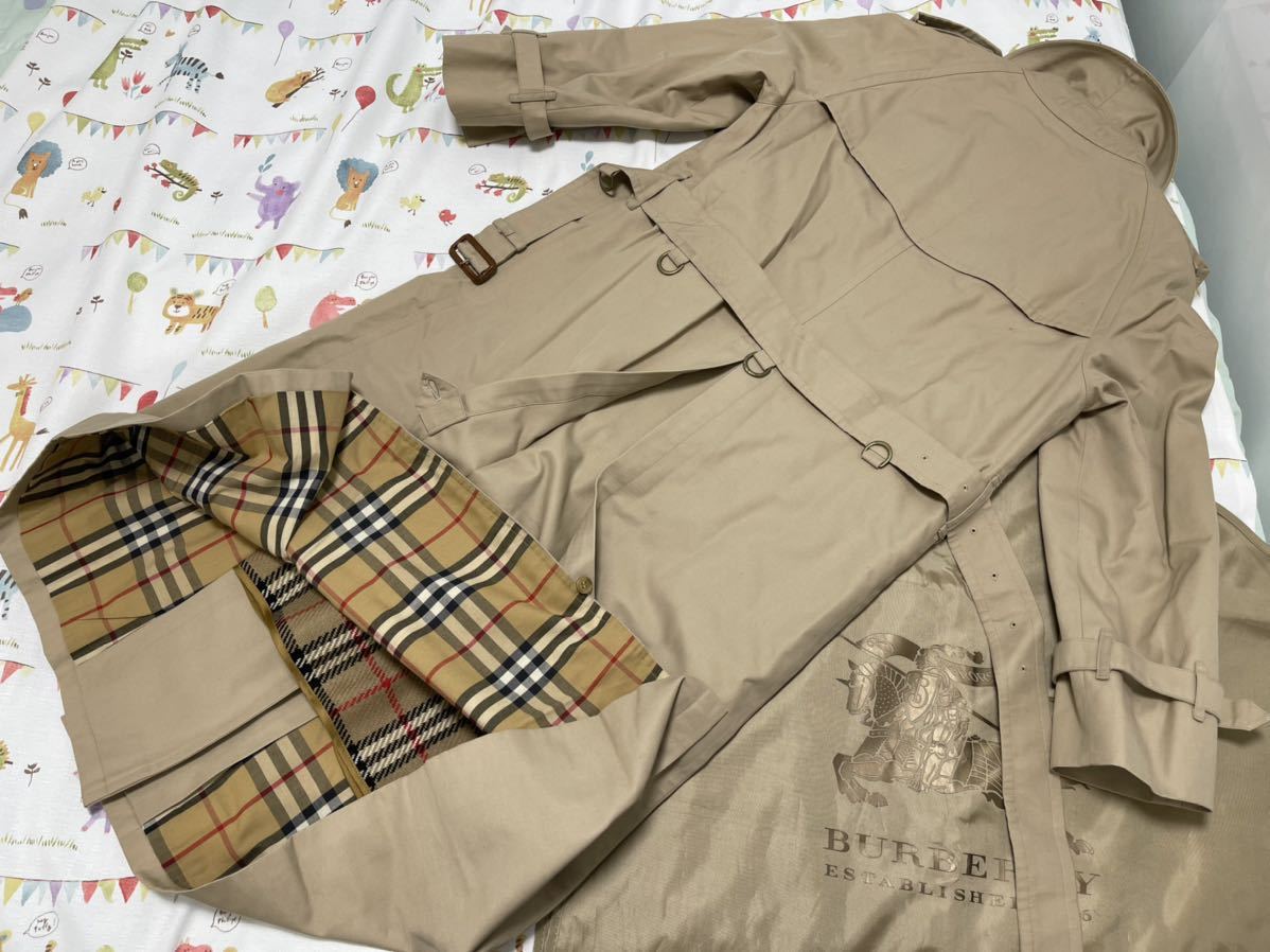 22万☆超美品 ベージュ150 155 36 S XS 9AB2 BURBERRYバーバリーズ