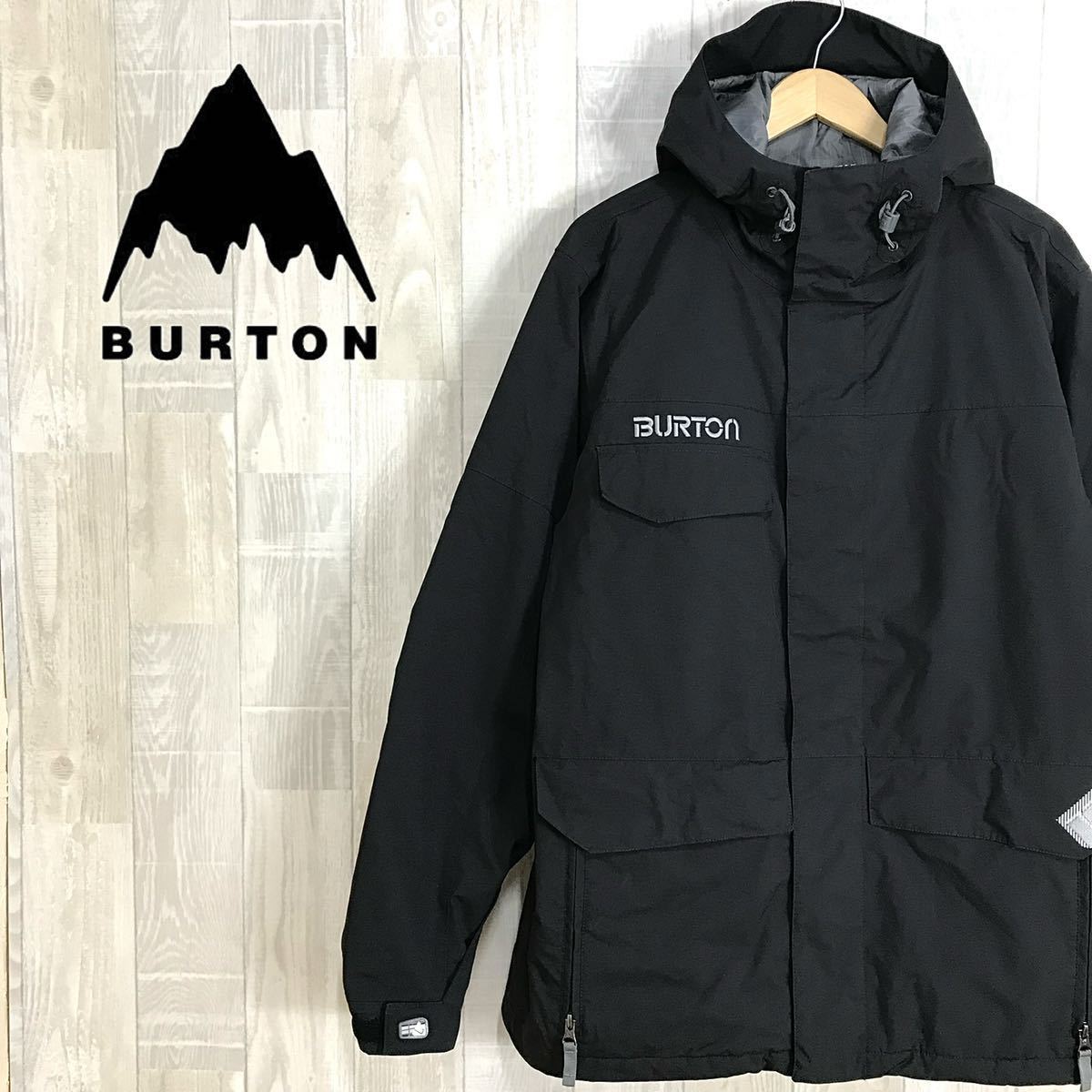 BURTON バートン スノーボードウェア サイズM 黒 ブラック スキー 