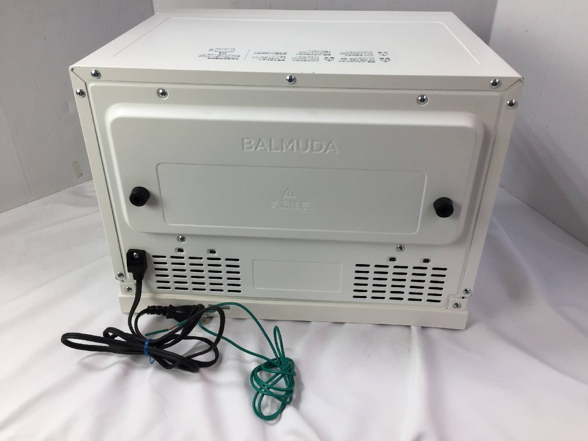 BALMUDA　バルミューダ 電子レンジ K04A-WH 2021年製 中古品_画像5