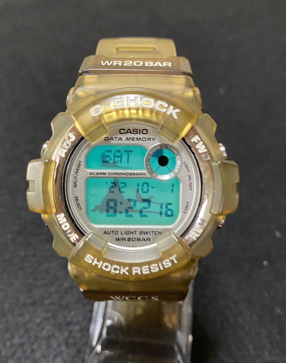 カシオG-SHOCK デジタル腕時計 CASIO イルクジ イルカクジラ 【マンタ】 DW-9600WC 1845_画像1