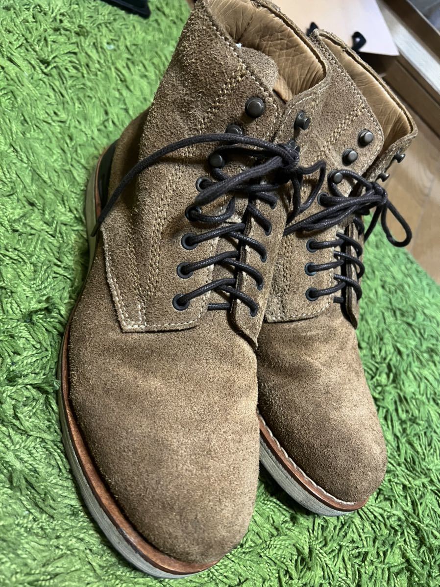 中古】 virgil 中古品visvim folk ブーツ ヴァージル ヴィズヴィム