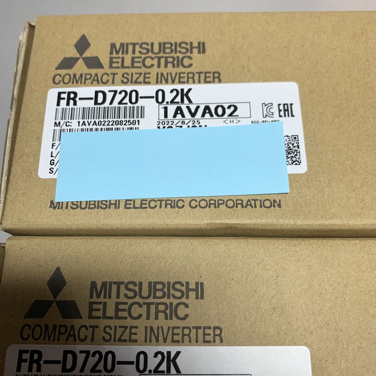 新品未開封 三菱電機 FR-D720-0.2K 2台 インバータ 最終値下 www