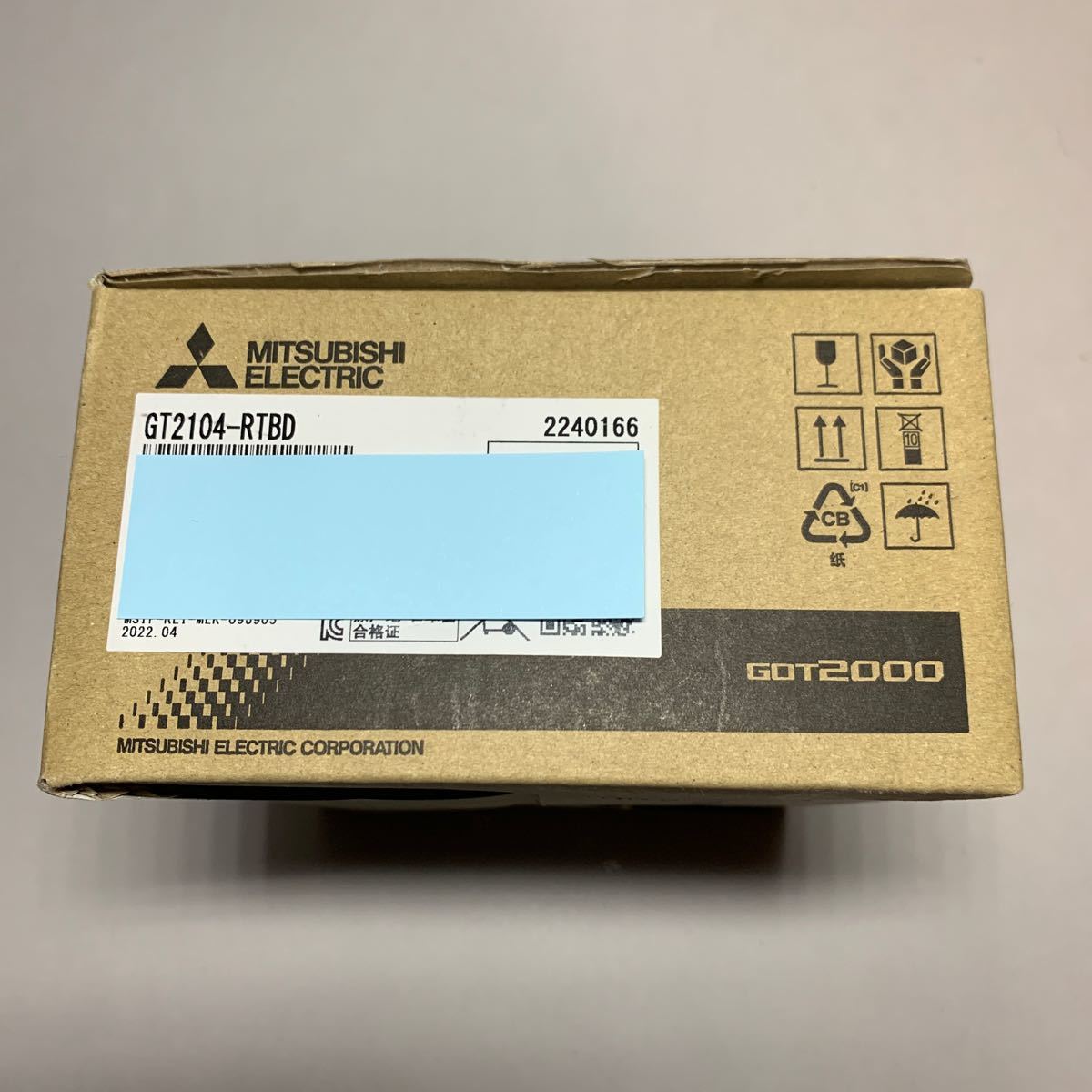 新品【東京発☆可】MITSUBISHI/ 三菱 タッチパネル GT2104-PMBD【6
