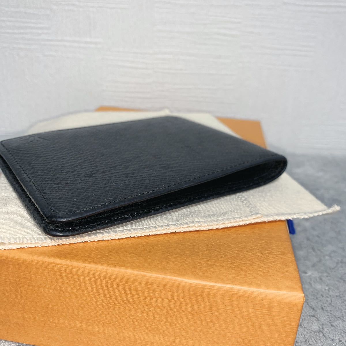美品】 ルイヴィトン ポルトフォイユ ミュルティプル タイガ 黒 2