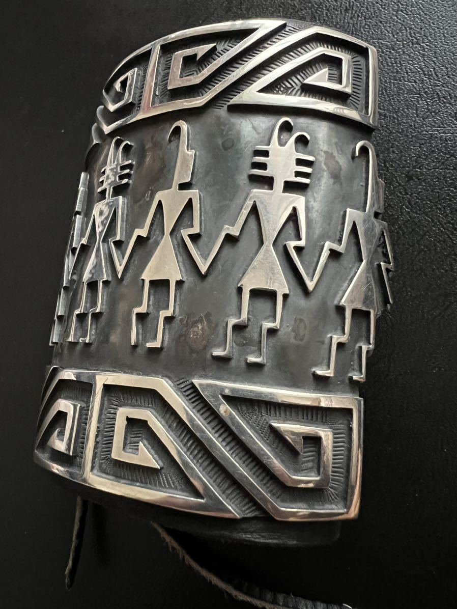 HOPI 【OLD PAWN】1970's ボウガード One Horn Two Horn Priests HOPI 【OLD PAWN】1970's ボウガード One Horn Two Horn Priests