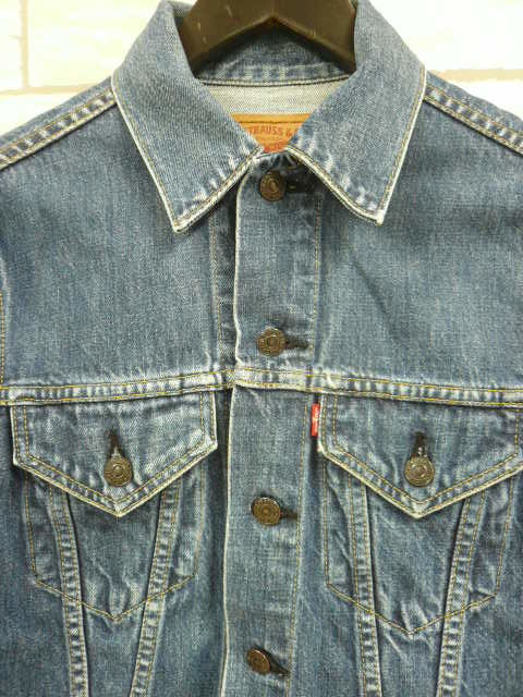 90s BIGE LEVI'S デニムジャケット Gジャン メンズ 36 リーバイス LVC ...