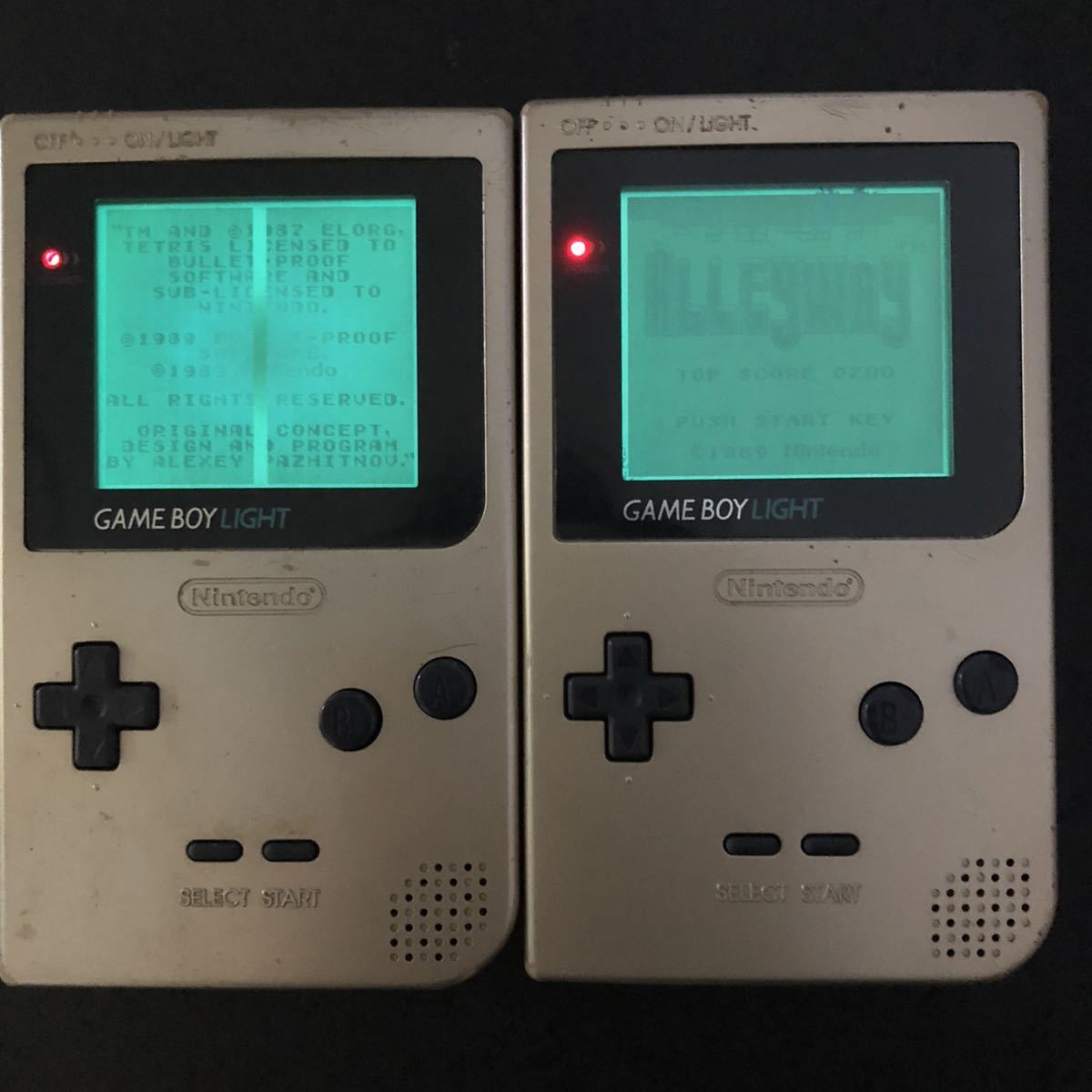 ヤフオク! - ゲームボーイライト 本体 セット 2台 ジャンク! 即日発...