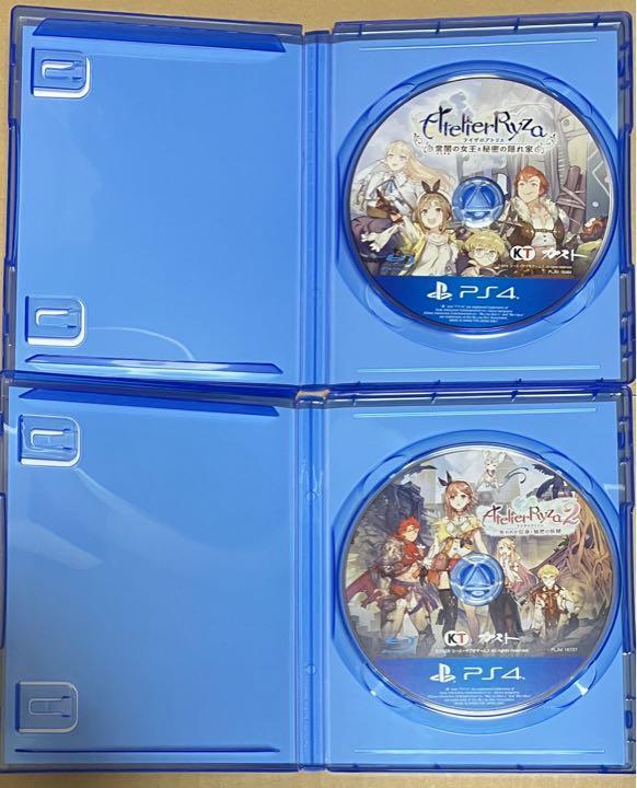 2本セット送料無料 PS4 ライザのアトリエ2&1 高橋弥七郎 失われた伝承