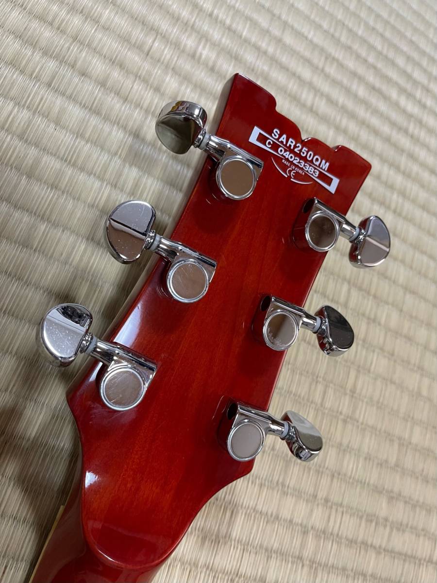 Yahoo!オークション - Ibanez アイバニーズ SAR250QM エレキギター Yahoo!オークション - Ibanez アイバニーズ SAR250QM エレキギター