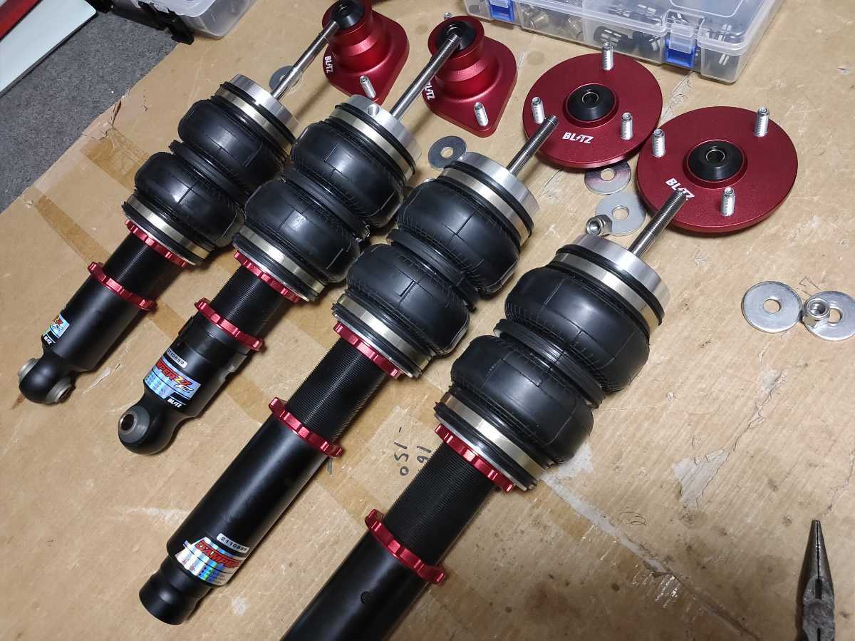 エアバック 車高調をエアサスに 326power Z.S.S Tディメンド等に | www