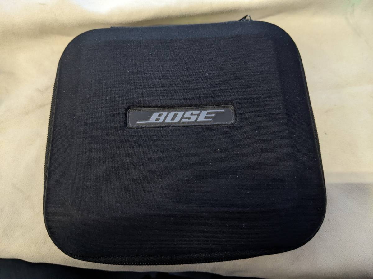 【中古】 BOSE On-EarHeadphone ケース付き ※耳当て部分、バンドに剥がれあり 【管S110-2210】_画像3