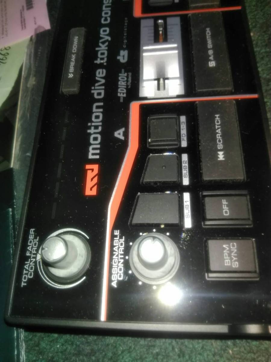 motion dive tokyo console package MD-P1 VJ EDIROL digitalstage контроллер MIDI DJ