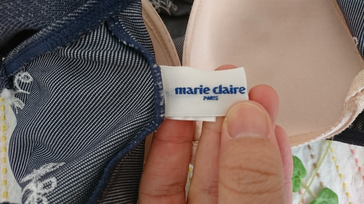 ☆marie claire ☆マリ・クレール☆デニムビキニ2点セット☆サイズ9M☆日本製☆_画像6