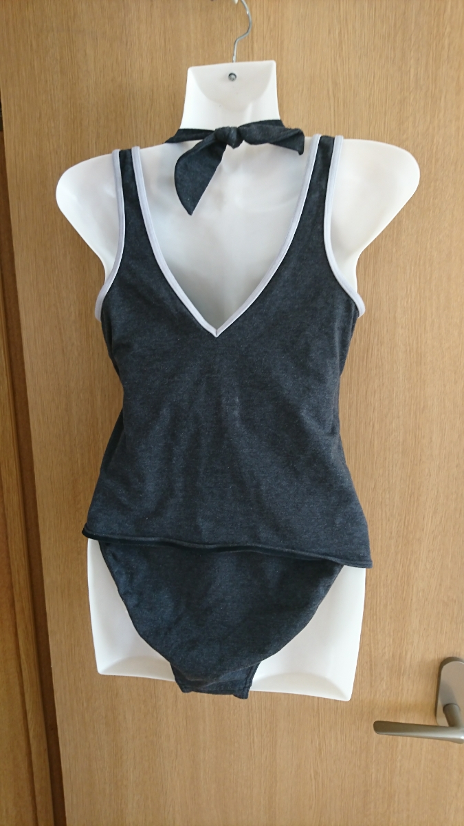 *T&C SURF*. gray series bikini 3 point set * tank top attaching * size 11L*