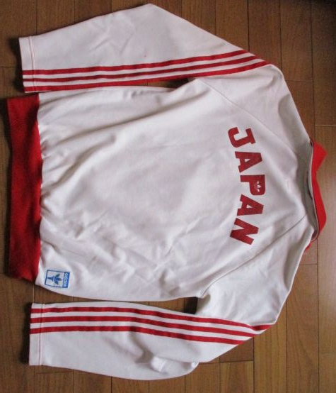 激レア １点限 adidas JAPAN 日本国旗 トラックジャケット ジャージ 赤白 日本カラー 聖火 オリンピック Sサイズ トレフォイル