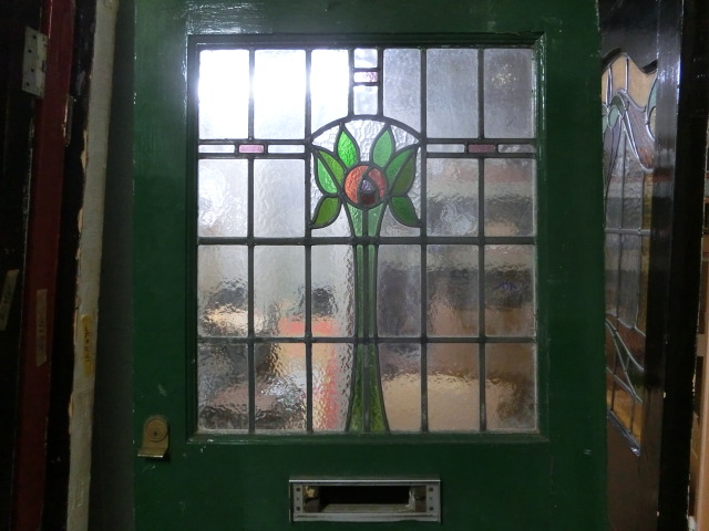  stain do дверь Британия античный Англия 2D-41 роза рисунок двери витражное стекло 