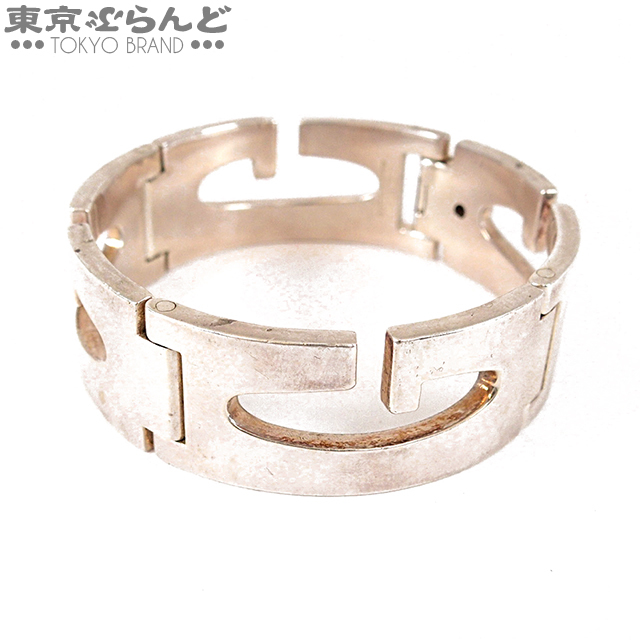 005010206 グッチ GUCCI Gモチーフ ヴィンテージ ブレスレット メンズ