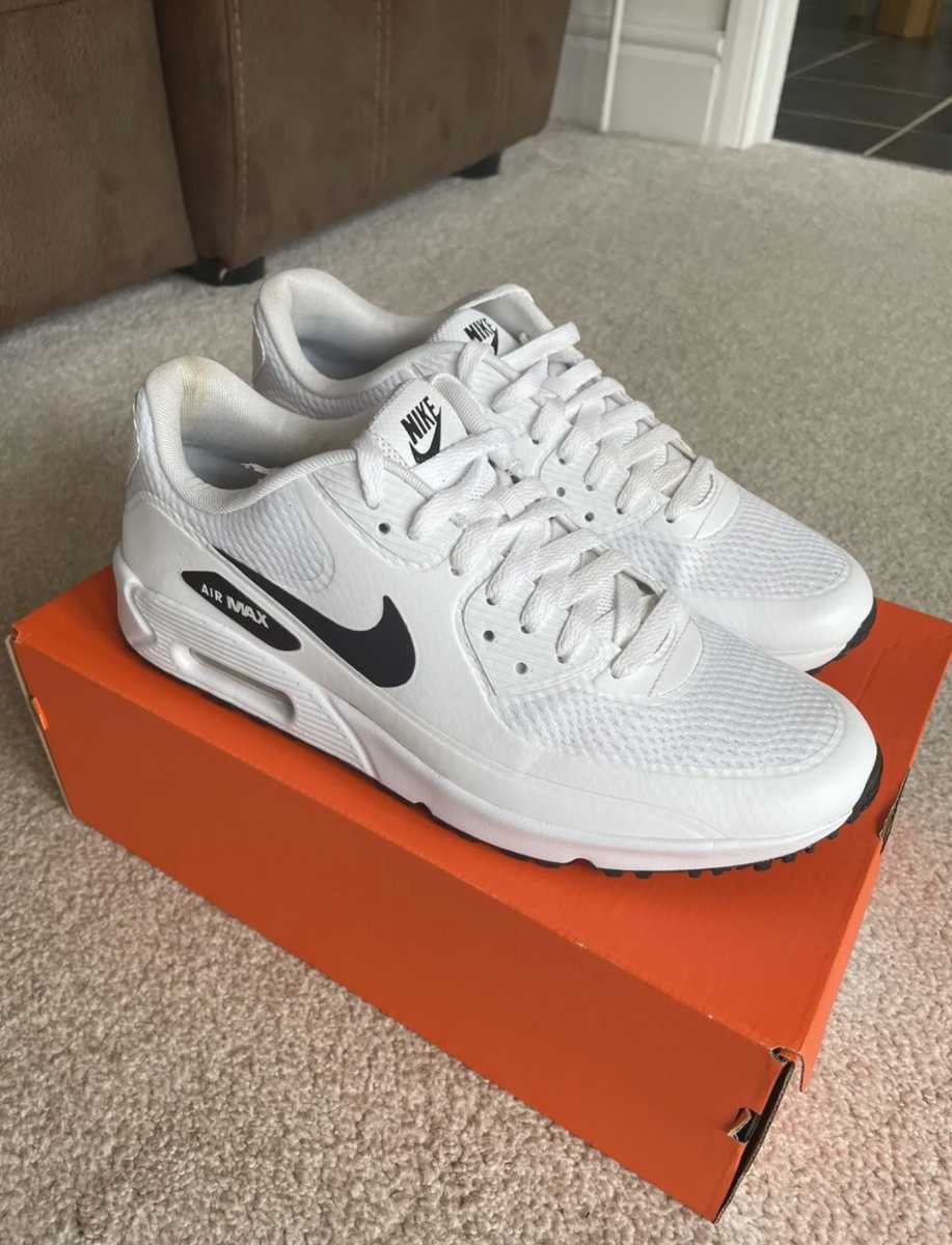 激レア！】NIKE AIR MAX90GOLF ナイキエアマックス白黒26.5-