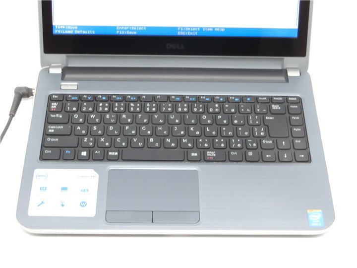 中古　DELL　Inspiron　5437　COREi5　4200U メモリ8GB　14型 ノートパソコン　BIOSまで表示　　詳細不明　ジャンク_画像2