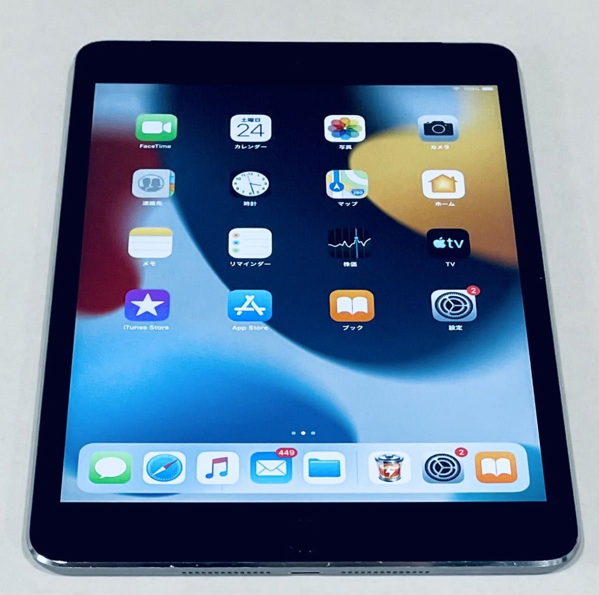 ◇◇◇ アップル iPad mini 3 Apple タブレット 指紋認証ok-