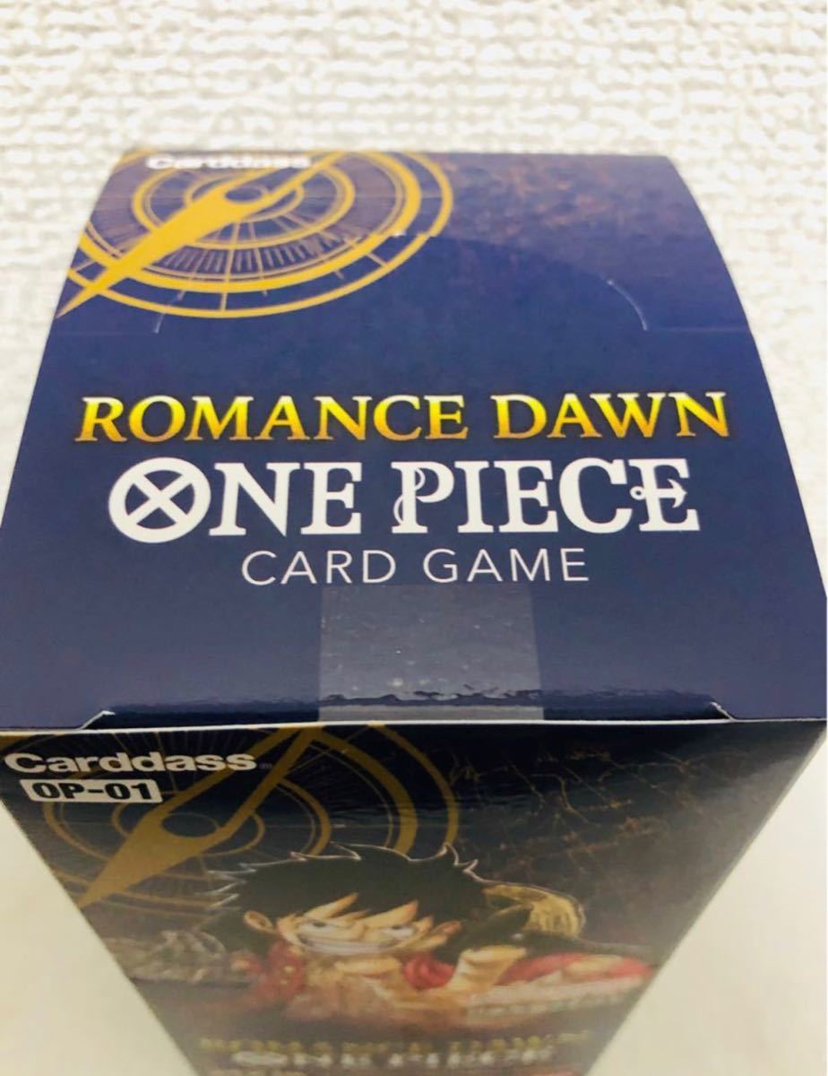 ワンピース カード 第1弾 ロマンスドーン 新品未開封 テープ付き 1BOX romance dawn
