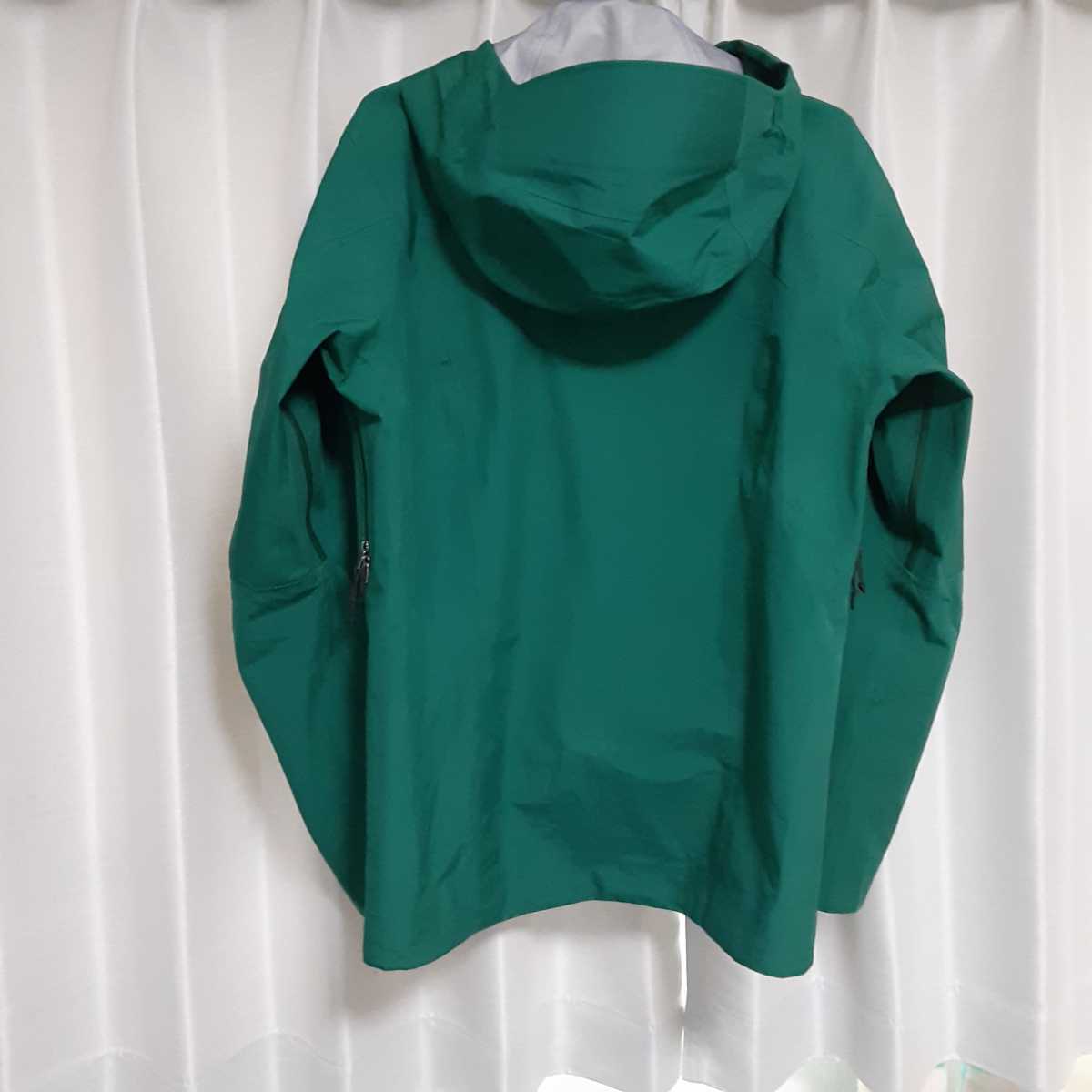 新着 ゴアテックス メンズ【XS】トリオレットジャケット緑グリーン