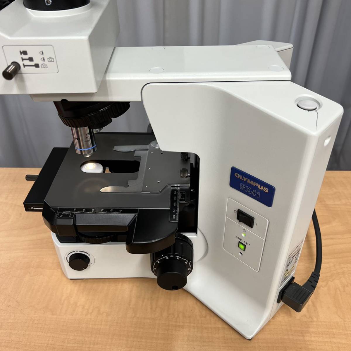 OLYMPUS オリンパス 生物顕微鏡 BX41TF デジカメ DP12 鏡筒 U-TR30-2
