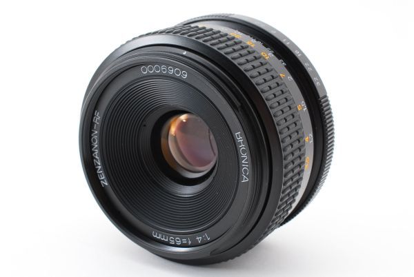 《極美品》ゼンザブロニカ ZENZA BRONICA ZENZANON-RF 65mm F4 ゼンザノン FOR RF645 #2265A5の画像2