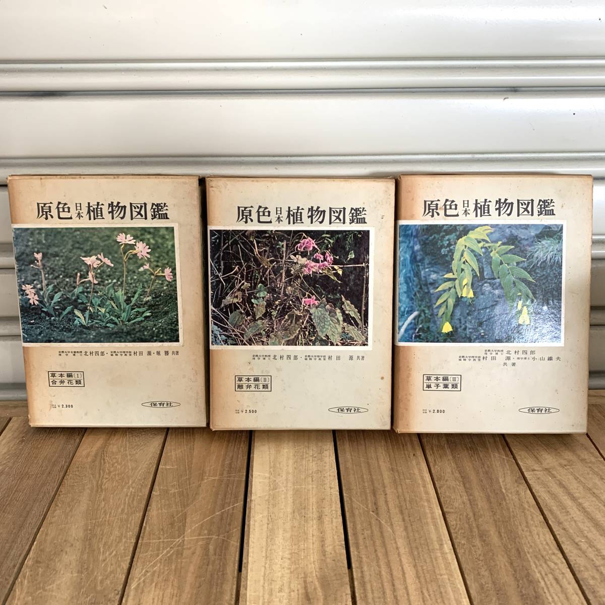 *. color Japan plant illustrated reference book summarize 10 pcs. set . tree compilation height goat tooth medicine for tree . kind Hoikusha 
