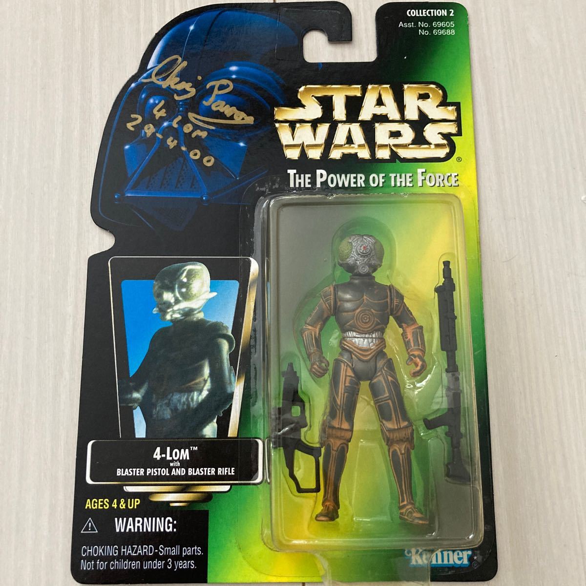 本人サイン入り 新品 スター・ウォーズフィギュア 4-LOM STAR 本人サイン入り 新品 スター・ウォーズフィギュア 4-LOM STAR