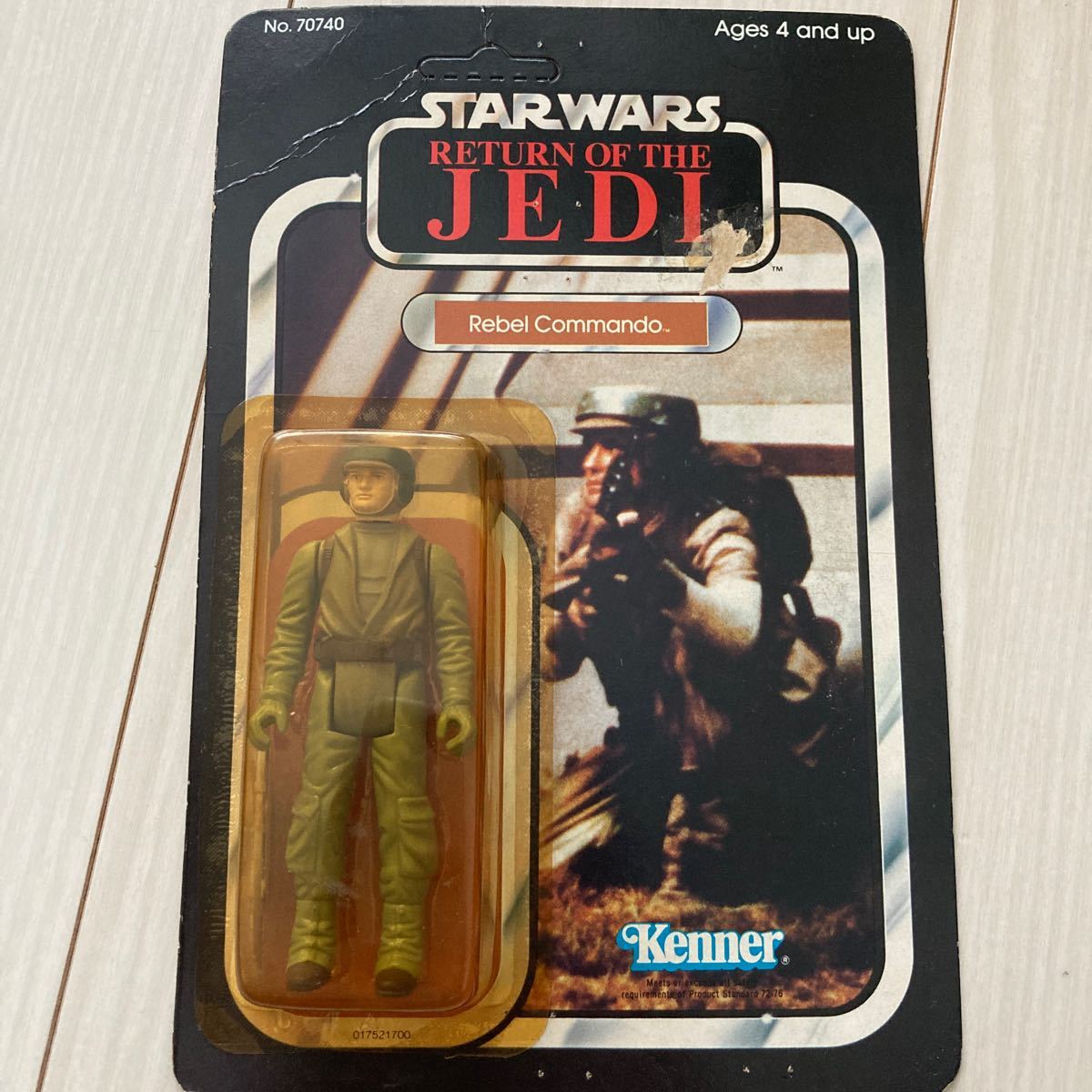 未開封　オールド ケナー レベルコマンド Rebel Commando STAR WARS old Kenner