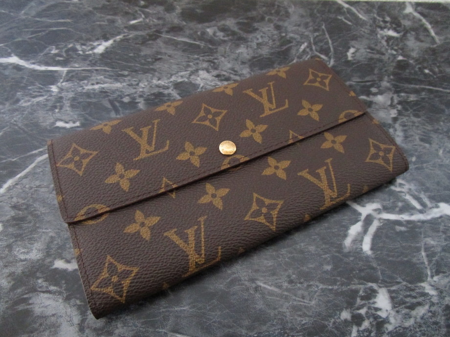 未使用品 / 本物・高級 ◆ ルイ・ヴィトン / LOUIS VUITTON ◆ 財布 / 長財布 ◆ モノグラム ◆ ポルトモネクレディ ◆ M61725 ■_画像1